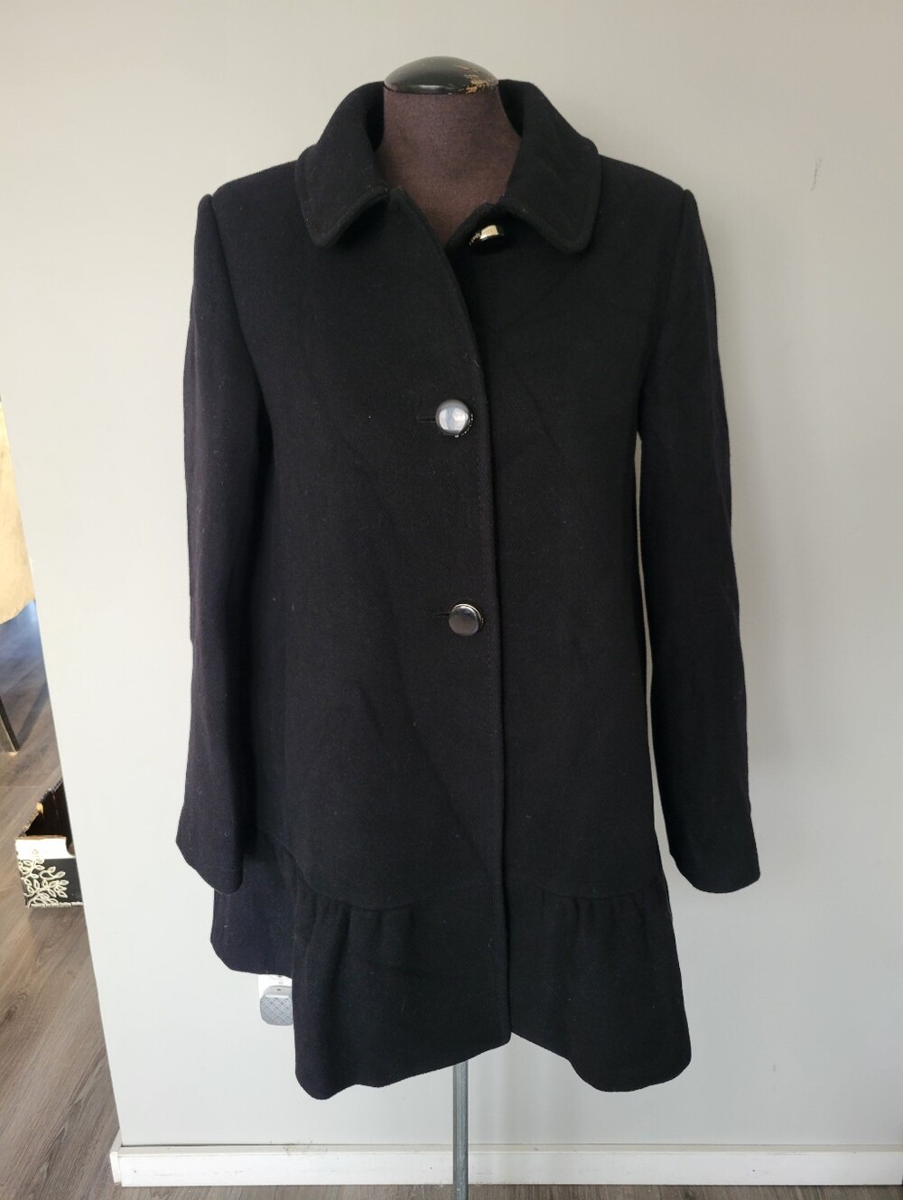 Kate Spade Wool Blend Coat Size M